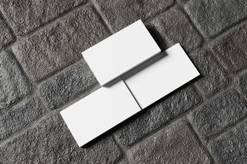 Realistic Corporate Card Mockup for showcasing your design to clients