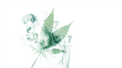 Green palm leaf crown adorned with golden ribbons, symbolizing Saudi National Day.