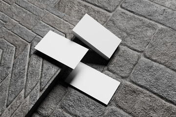 Professional Business Card Mockup Scene for showcasing your design to clients