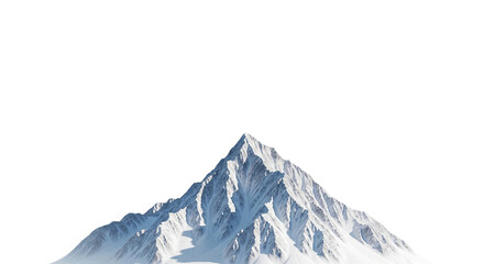 snow-covered peak