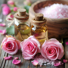 Natural Rose Infused Beauty Oils