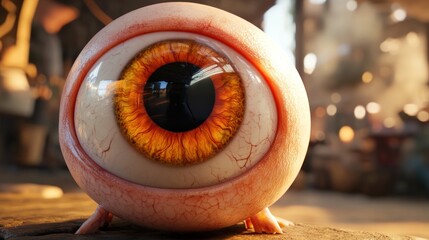 Close-up of a large eye