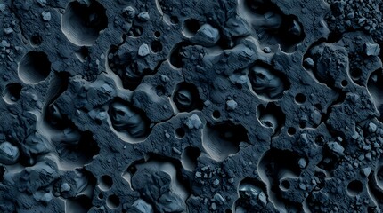 Intricate Textured Surface of a Geological Formation HighResolution SEM Image.