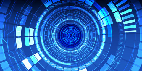 Fototapeta premium Abstract technology speed concept. modern vector futuristic concept ilustration