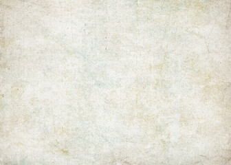 Old Vintage Paper Background with Grunge Texture. Aged Parchment Surface with Weathered, Distressed and Worn Details. Blank Antique Sheet