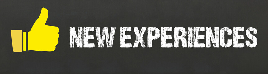 New Experiences	
