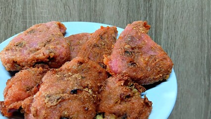 Fried Chinese Dumplings for Lunch