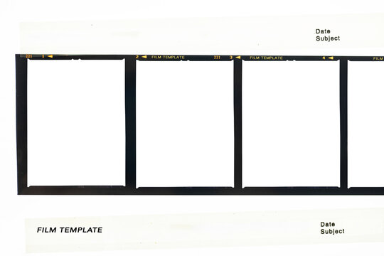 Medium format color film frame.With white space.120 Film Image space.