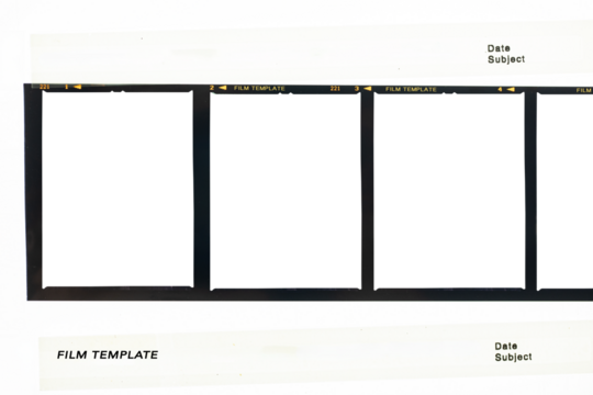 Medium format color film frame.With white space.120 Film Image space.