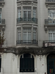 Obraz premium the facade of the building in İstanbul