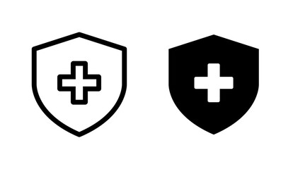 Healt insurance icon. Healthcare and medical