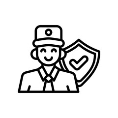 Security Guard Icon
