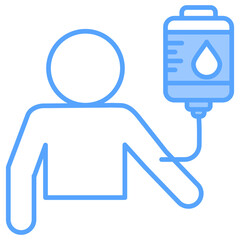 Transfusion Blue Icon
