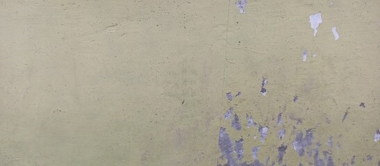 Peeling Yellow Paint Grungy Wall Texture