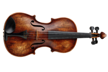 Antique violin close up musical instrument on PNG background, violin, antique, instrument, music, musical, stringed instrument, classical music, strings, orchestral, orchestra, concert, brown, black