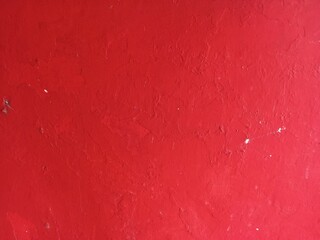 Weathered Red Painted Wall Grunge Texture
