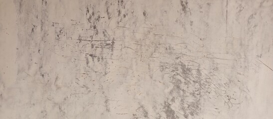 Worn Out White Surface with Dark Scratch Marks