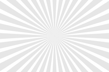 Grey sun burst ray background