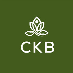 CKB Letter Initial Logo Design Template Vector Illustration