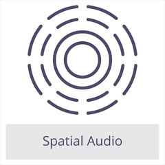 Spatial Audio Element For Design Graphic