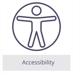 Accessibility Element For Design Graphic
