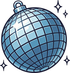 ミラーボールのイラスト