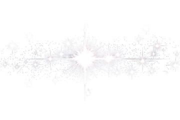 Obraz premium Sparkling, radiant light bursts across a dark background