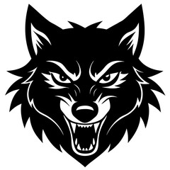 wolf head mascot