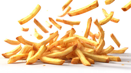 Flying French Fries Crispy Potato Delight