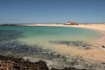 Vista de la Playa de La Concha en El Cotillo, Fuerteventura