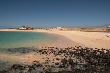 Vista de la Playa de La Concha en El Cotillo, Fuerteventura