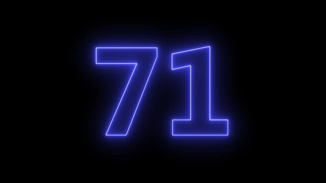 Black Number 71