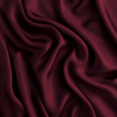 Smooth silk satin velvet fabric with luxurious folds and drapery flow, creating a rich and sophisticated ambiance.