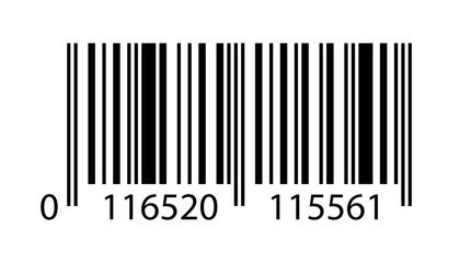 Barcode mockup made in china, product storage system. Code 39, Code 128, UPC-A, UPC-E. EAN-13, EAN-8. Interleaved 2 of 5, ISBN.