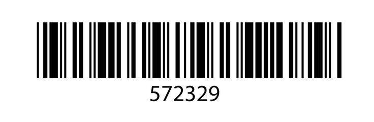 Barcode mockup made in china, product storage system. Code 39, Code 128, UPC-A, UPC-E. EAN-13, EAN-8. Interleaved 2 of 5, ISBN.