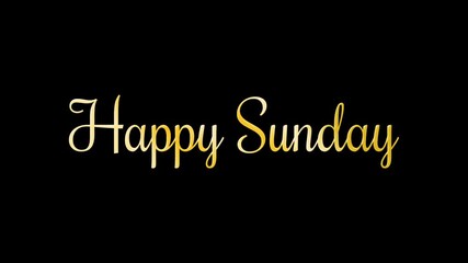 A cheerful Happy Sunday animation with bright colors, uplifting visuals, and smooth motion. Perfect for sharing positive vibes and weekend greetings on social media or videos. - Powered by Adobe