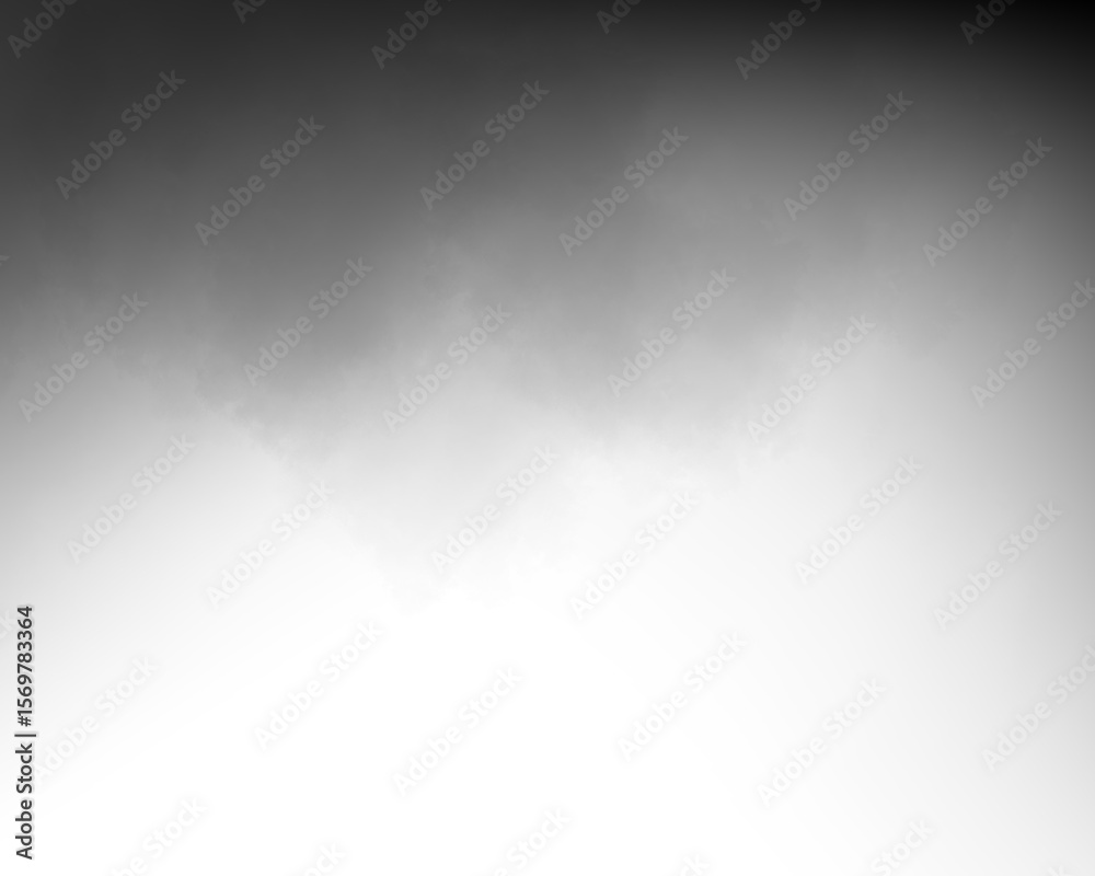 Poster black fog smoke gradient isolated transparent background