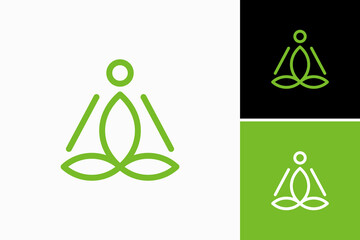 Lotus People Vector Logo Premium 