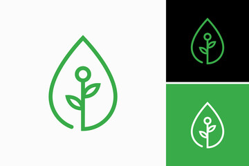 Enviroment Vector Logo Premium 