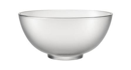 Glass bread basket with a frosted finish, suitable for an elegant dinner party setting.