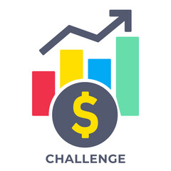 SINGLE ICON CHALLENGE, ICON FOR APP, WEBSITE, PRESENTAITON ETC. ICON IN FLAT STYLE.