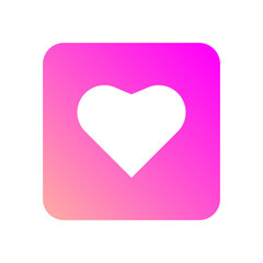 heart icon,heart symbol on transparent background