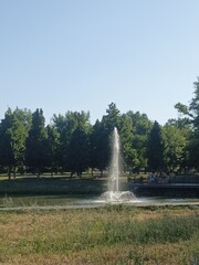 fountain in the park