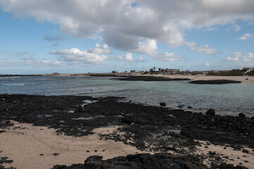Amanecer en la playa de Morforín, El Cotillo, Fuerteventura