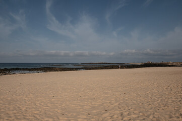 Amanecer en la playa de Morforín, El Cotillo, Fuerteventura
