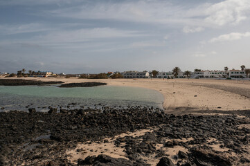 Amanecer en la playa de Morforín, El Cotillo, Fuerteventura