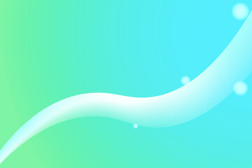 air cooling background healthy concept with green and blue gradient