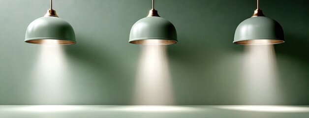 Scientist engaged in research at a laboratory with a computer and green screen displaying blank space for customized content