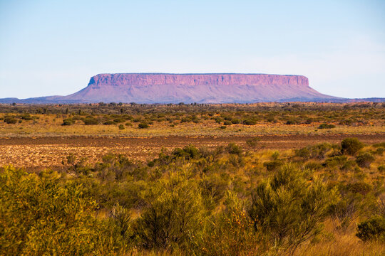 Mount Conner at the horizon
