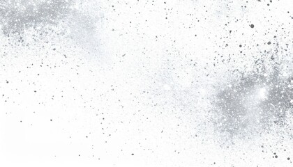 Obraz premium Grey and White Paint Splatter Texture Background